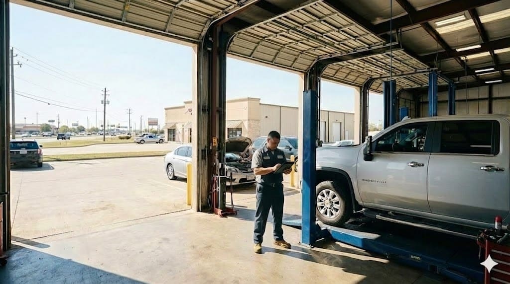 Auto repair shop in Manteca CA with full bays and ASE master technicians